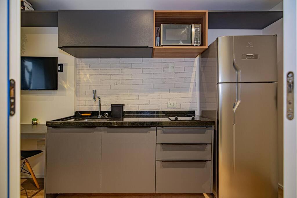 Апартаменты Studio Moderno Em Moema Сан-Пауло Экстерьер фото