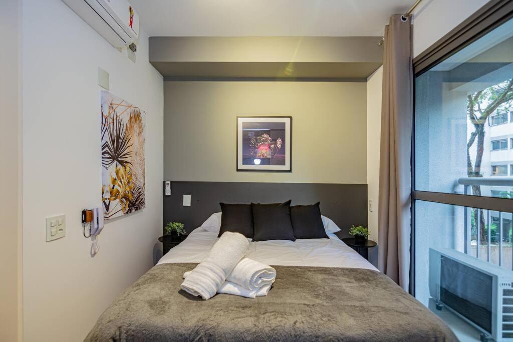 Апартаменты Studio Moderno Em Moema Сан-Пауло Экстерьер фото