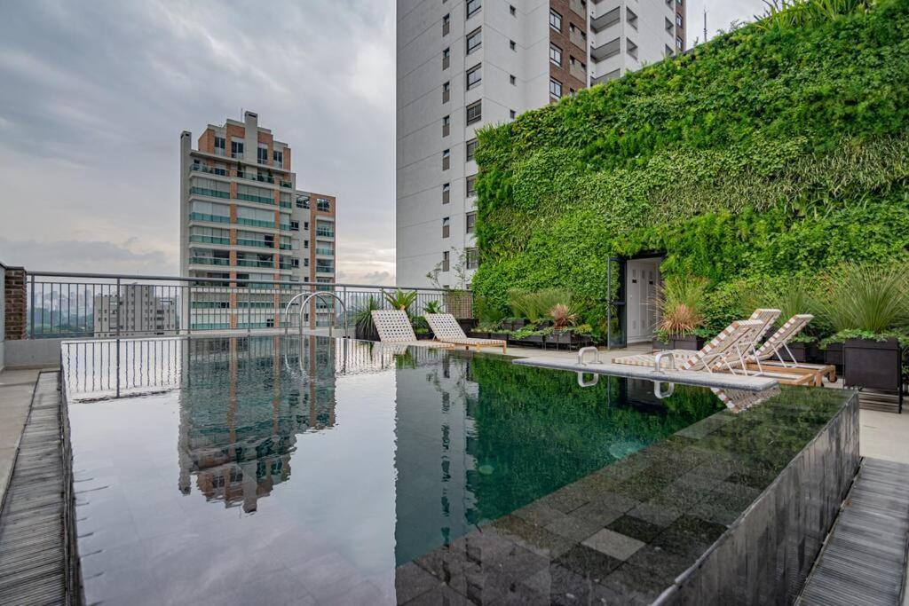 Апартаменты Studio Moderno Em Moema Сан-Пауло Экстерьер фото